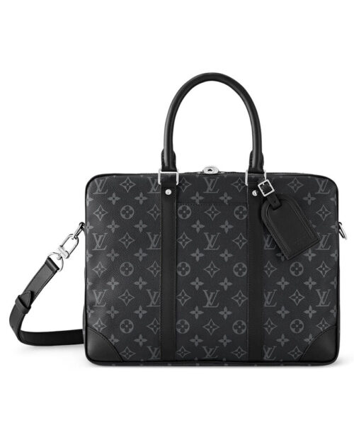 Louis Vuitton Porte-Documents Voyage PM M46457 Black